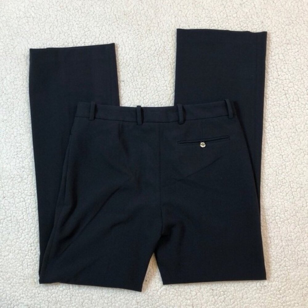 Calvin Klein Womens Black Tailored Dress Pants Size 4 - Picture 2 of 5